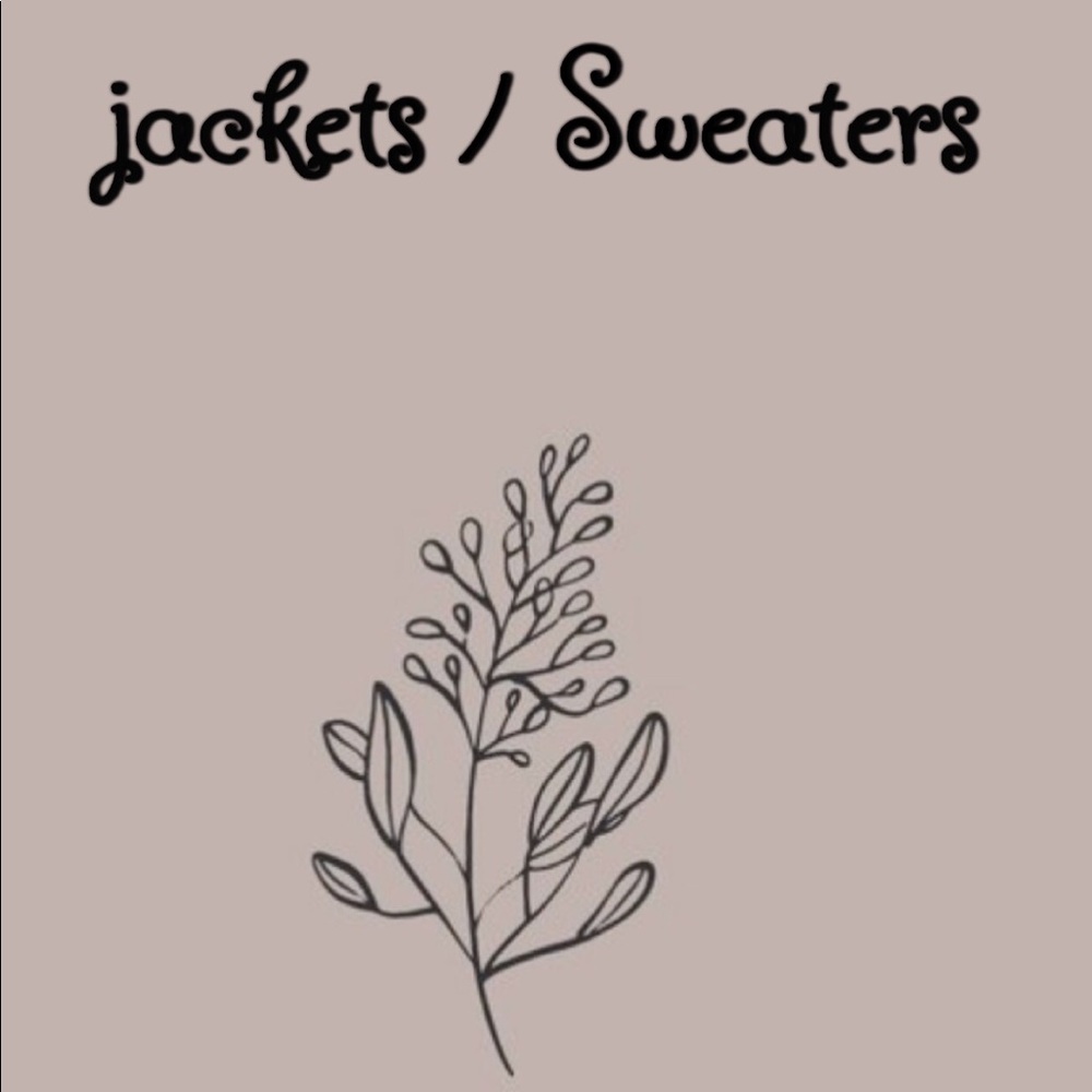 Jackets / sweaters / sweat shirts